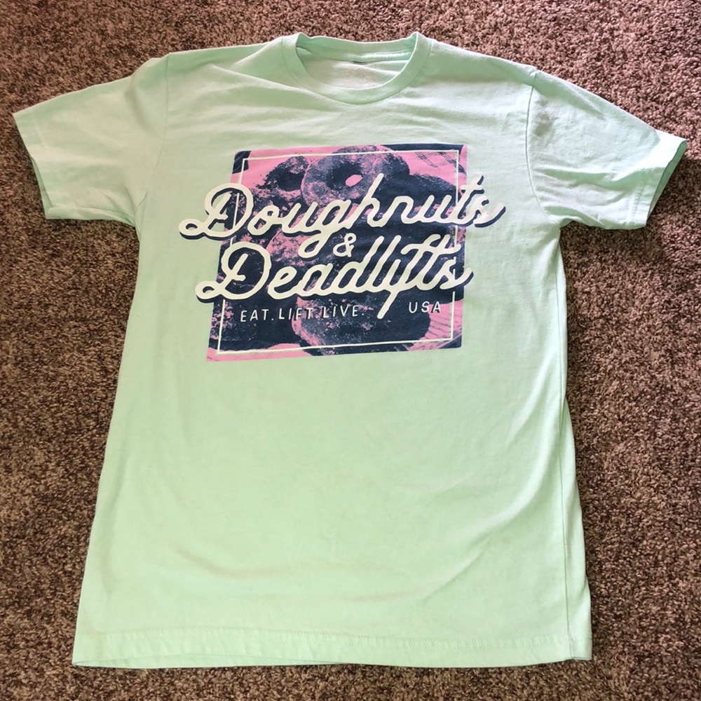 Doughnuts and Deadlifts T-shirt